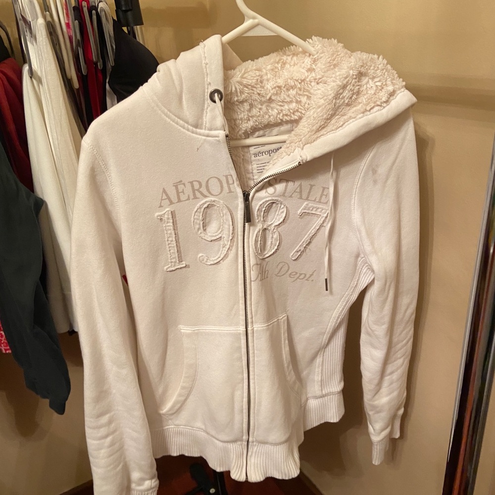 Off White Sherpa lined jacket